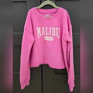 SO Kids' Pink Malibu Sweatshirt